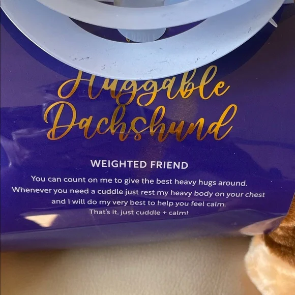 Brown and Tan Dachshund Plush Toy - Picture 4 of 9